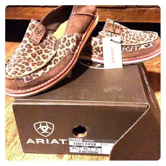 ariat cheetah shoes